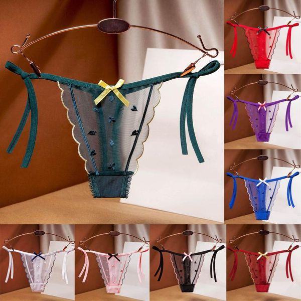 women's panties women lingerie temptation embroidery briefs transparent low waist thongs female thin belt g-string underwear tangas, Black;pink
women's panties women lingerie temptation embroidery briefs transparent low waist thongs female thin belt g-string underwear tangas, Black;pink