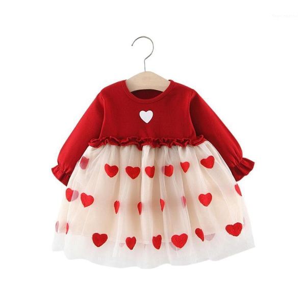 girl's dresses baby girl kids autumn long-sleeve ruffle yarn princess embroidery dress1, Red;yellow
girl's dresses baby girl kids autumn long-sleeve ruffle yarn princess embroidery dress1, Red;yellow