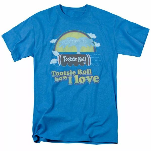 tootsie roll jingle t shirt mens licensed chocolate candy song tee turquoise, White;black
tootsie roll jingle t shirt mens licensed chocolate candy song tee turquoise, White;black
