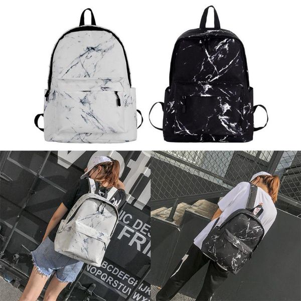 backpack funny school teenager boys girl marble stone print rucksack canvas shoulder mochila simple feminina
backpack funny school teenager boys girl marble stone print rucksack canvas shoulder mochila simple feminina