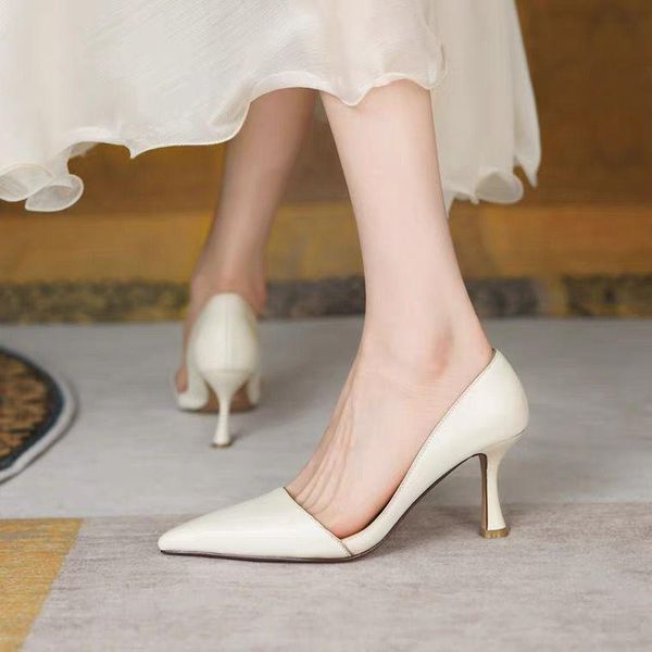 dress shoes women heels brand fashion party pumps autumn point toe lady high wedding 2021 arrival, Black
dress shoes women heels brand fashion party pumps autumn point toe lady high wedding 2021 arrival, Black