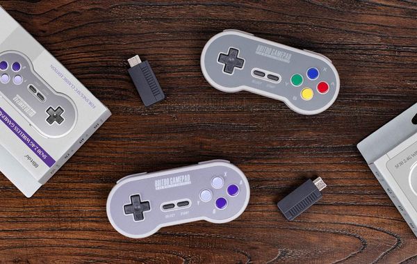game controllers & joysticks 2021 8bitdo sf30 gamepad wireless controller with 2.4g nes receiver
game controllers & joysticks 2021 8bitdo sf30 gamepad wireless controller with 2.4g nes receiver