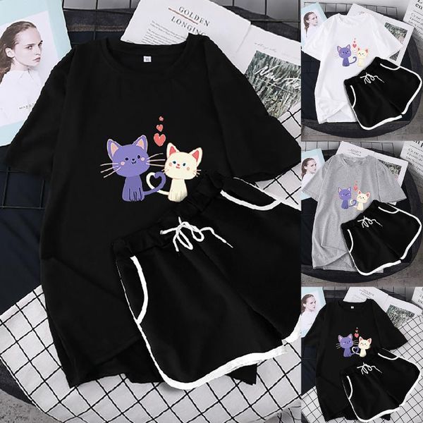 women's tracksuits women sets clothes elegant two piece drop sleeves set short sleeve o-neck paneled t shirt shorts suits summer fashio, Gray
women's tracksuits women sets clothes elegant two piece drop sleeves set short sleeve o-neck paneled t shirt shorts suits summer fashio, Gray