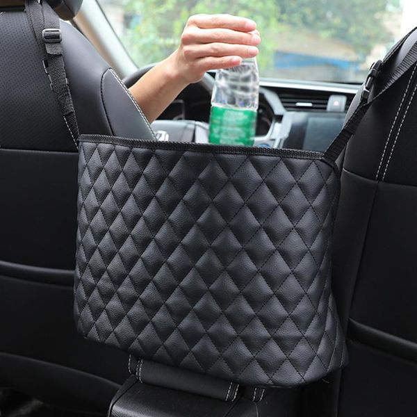 storage bags leather car handbag holder luxury seat back organizer mesh large capacity bag automotive goods pocket crevice net
storage bags leather car handbag holder luxury seat back organizer mesh large capacity bag automotive goods pocket crevice net