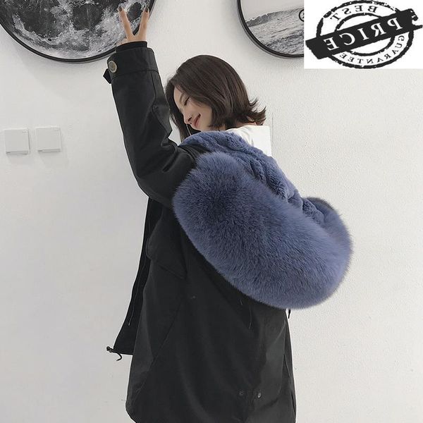 women's fur & faux luxury real coat female natural rex liner parkas mujer 2021 winter jacket women large collar tm10a, Black
women's fur & faux luxury real coat female natural rex liner parkas mujer 2021 winter jacket women large collar tm10a, Black