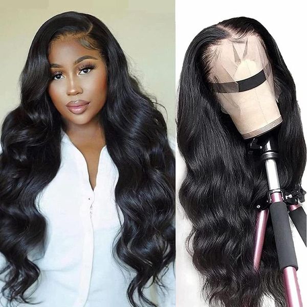 lace wigs body wave front wig human hair for black women pre plucked 180% brazilian 13x4 full hd frontal natural color, Black;brown
lace wigs body wave front wig human hair for black women pre plucked 180% brazilian 13x4 full hd frontal natural color, Black;brown