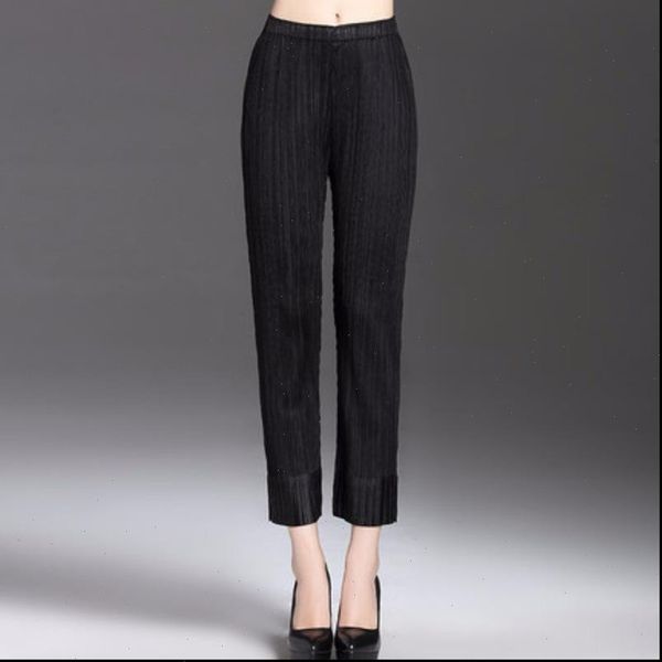 women capri pleated pants small feet stretch slim large size leggings pencil miyak womens clothing pleats, Black;white
women capri pleated pants small feet stretch slim large size leggings pencil miyak womens clothing pleats, Black;white