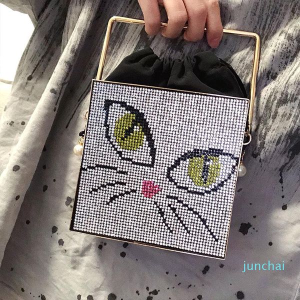 designer-evening bags luxury cartoon cat diamond bag women 2021 small crossbody metal handle square purses and handbags
designer-evening bags luxury cartoon cat diamond bag women 2021 small crossbody metal handle square purses and handbags