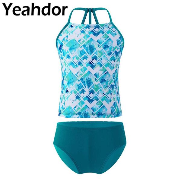 one-piece suits 2pcs kids girls swimwear swimming suit straps cut out open back print and briefs set summer beach bathing
one-piece suits 2pcs kids girls swimwear swimming suit straps cut out open back print and briefs set summer beach bathing