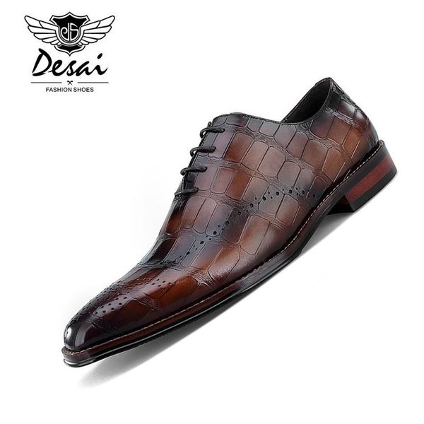 desai square toe 100%genuine calf leather embossed crocodile bespoke shoes men handmade shoe oxford lacing flats dress, Black
desai square toe 100%genuine calf leather embossed crocodile bespoke shoes men handmade shoe oxford lacing flats dress, Black