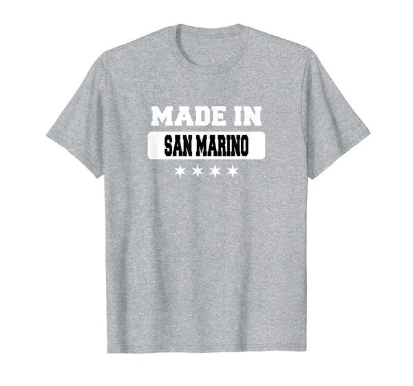 made in san marino t-shirt, White;black 
made in san marino t-shirt, White;black