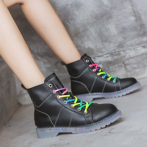 boots winter women shoes woman black white leather female colorful platform lace up ankle plus size
boots winter women shoes woman black white leather female colorful platform lace up ankle plus size