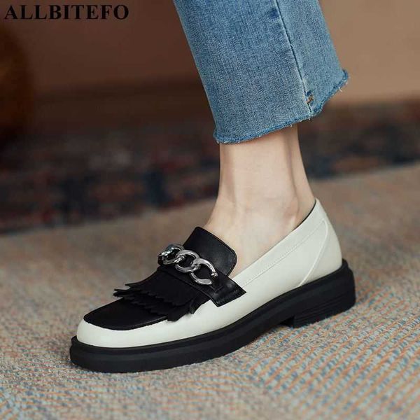 allbitefo fashion casual genuine leather tassels thick heels work women shoes high heel shoes autumn women high heels shoes 210611, Black
allbitefo fashion casual genuine leather tassels thick heels work women shoes high heel shoes autumn women high heels shoes 210611, Black