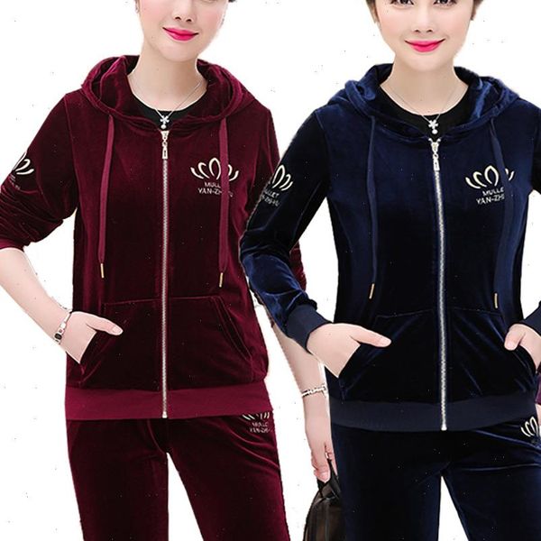 tracksuit women tracksuits set 2 piece clothing set:coat pants elastic velvet conjunto plus size xl~5xl sportsuits lady, Gray
tracksuit women tracksuits set 2 piece clothing set:coat pants elastic velvet conjunto plus size xl~5xl sportsuits lady, Gray