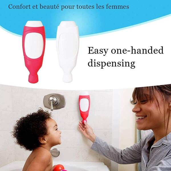 liquid soap dispenser shower-squeeze bottle wall mounted shower with hook for shampoo kitchen bathroom organizer
liquid soap dispenser shower-squeeze bottle wall mounted shower with hook for shampoo kitchen bathroom organizer