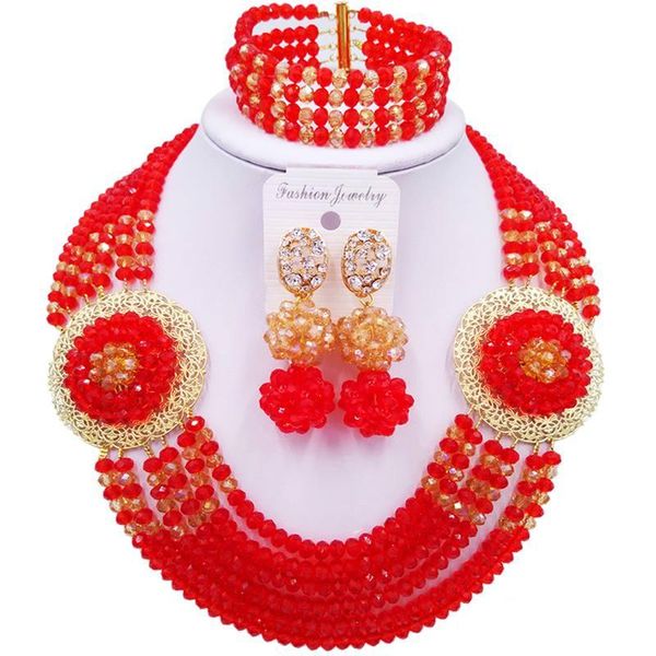 earrings & necklace romantic red champagne gold ab women crystal beads sets engagement gift 6c-sphjz-23, Silver
earrings & necklace romantic red champagne gold ab women crystal beads sets engagement gift 6c-sphjz-23, Silver