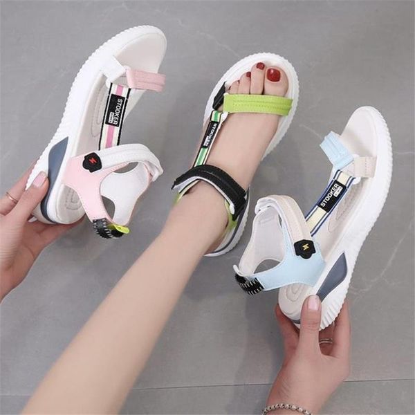 daddy sports sandals female ins tide shoes 2021 summer hit color flat student casual beach dress, Black
daddy sports sandals female ins tide shoes 2021 summer hit color flat student casual beach dress, Black