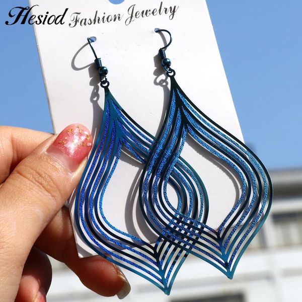 dangle & chandelier trendy frosted blue striped stainless steel earrings hollow rhombus water drop earring for women jewelry gifts, Silver
dangle & chandelier trendy frosted blue striped stainless steel earrings hollow rhombus water drop earring for women jewelry gifts, Silver