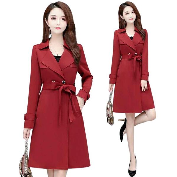 women's wool & blends autumn trendy and winter coat high-end windbreaker mid-length small foreign style, Black
women's wool & blends autumn trendy and winter coat high-end windbreaker mid-length small foreign style, Black