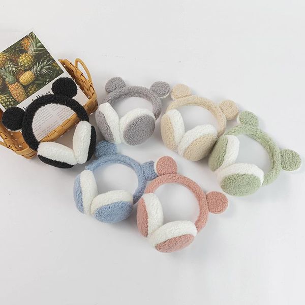 berets lovely winter warm panda ear warmers fur plush earmuff for women girls cute muffs cold protection headware, Blue;gray
berets lovely winter warm panda ear warmers fur plush earmuff for women girls cute muffs cold protection headware, Blue;gray