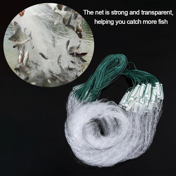 durable nylon single layer monofilament fishing net mesh fish gillnet with float trap outdoor accessories
durable nylon single layer monofilament fishing net mesh fish gillnet with float trap outdoor accessories