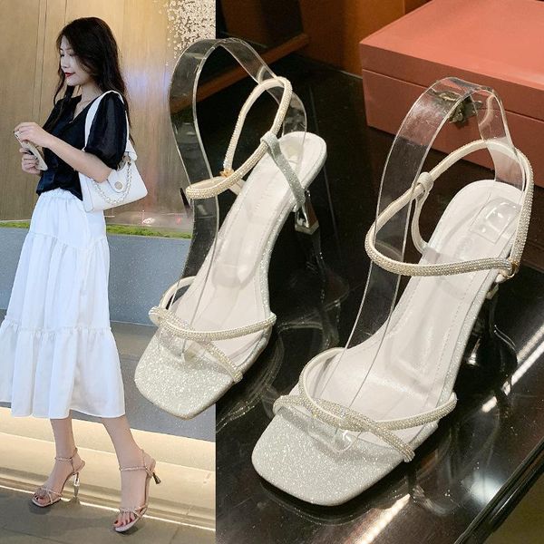 sandals 2021 summer roman open toe female shoe med block heels gladiator peep girls fashion medium comfort rhinestone chunky cle, Black
sandals 2021 summer roman open toe female shoe med block heels gladiator peep girls fashion medium comfort rhinestone chunky cle, Black