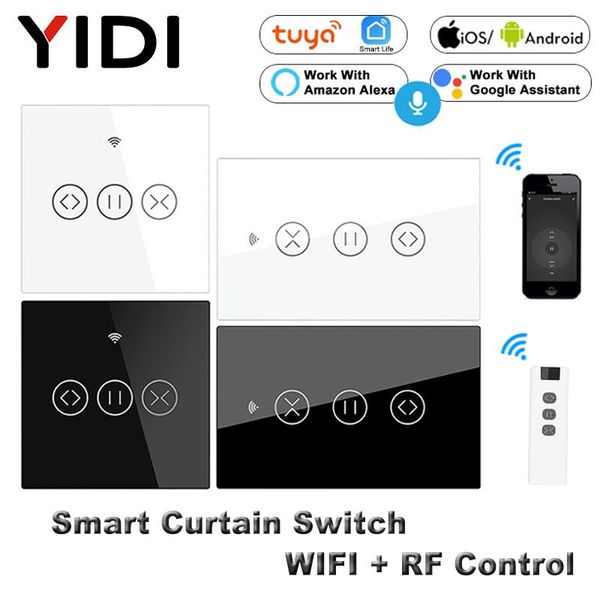 smart home control wifi rf433 touch curtain switch tuya voice remote automatic roller blind shutter motor eu us wall alexa
smart home control wifi rf433 touch curtain switch tuya voice remote automatic roller blind shutter motor eu us wall alexa