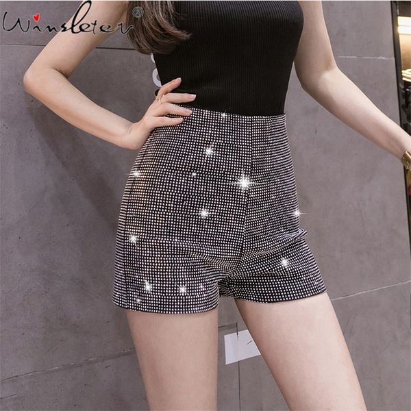 madblack fall winter shorts chic shiny full diamonds women stretch high waist glittering bling b1n501l 220312, White;black
madblack fall winter shorts chic shiny full diamonds women stretch high waist glittering bling b1n501l 220312, White;black