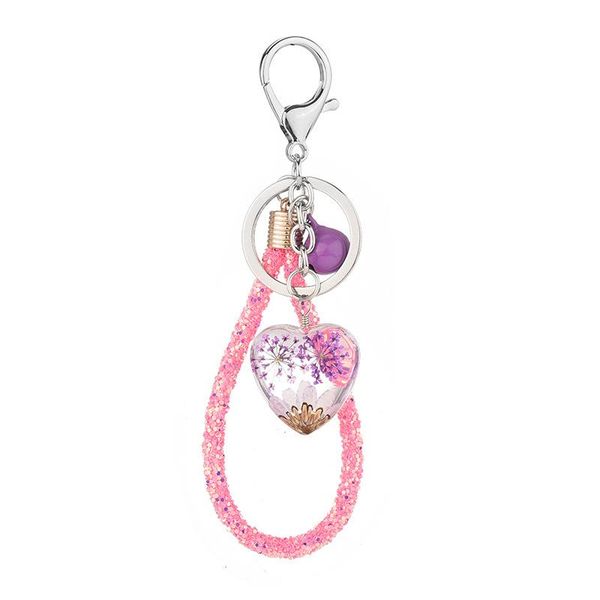 keychains vintage heart crystal glass dried flower keychain accessories women creative sequins rope pendant bag car jewelry, Silver
keychains vintage heart crystal glass dried flower keychain accessories women creative sequins rope pendant bag car jewelry, Silver