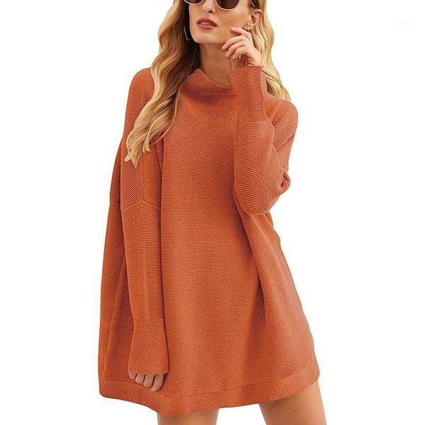 fashion women's pullover turtleneck loose knitted sweaters autumn solid color high collar knitwear long ladies jumpers, White;black
fashion women's pullover turtleneck loose knitted sweaters autumn solid color high collar knitwear long ladies jumpers, White;black