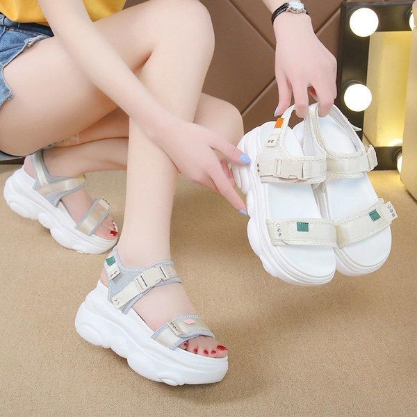 dad shoes 2021 summer fashion wild beach thick bottom sandals female fairy style increased sports, Black
dad shoes 2021 summer fashion wild beach thick bottom sandals female fairy style increased sports, Black