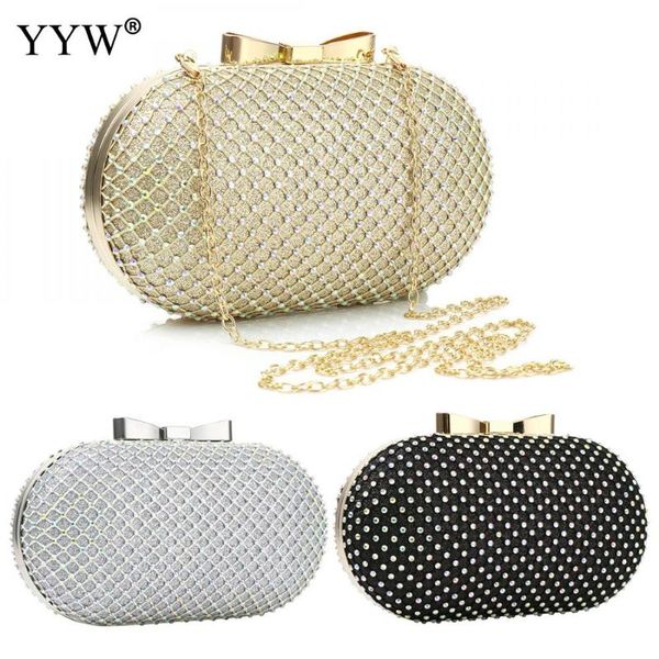 evening bags woman rhinestone bag silver black gold color bow buckle diagonal for wedding or party handbag clutch purse
evening bags woman rhinestone bag silver black gold color bow buckle diagonal for wedding or party handbag clutch purse
