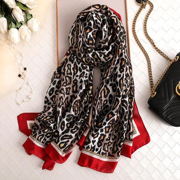 scarves spring and autumn korean leopard print sunscreen silk scarf women's long shawl fashion warm thick neck woman hijab, Blue;gray
scarves spring and autumn korean leopard print sunscreen silk scarf women's long shawl fashion warm thick neck woman hijab, Blue;gray