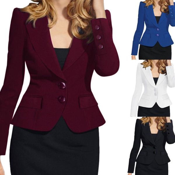 women's suits & blazers chamarras de mujer ladies suit solid black slim fit long sleeve single-breasted small formal jacket blazer femi, White;black
women's suits & blazers chamarras de mujer ladies suit solid black slim fit long sleeve single-breasted small formal jacket blazer femi, White;black