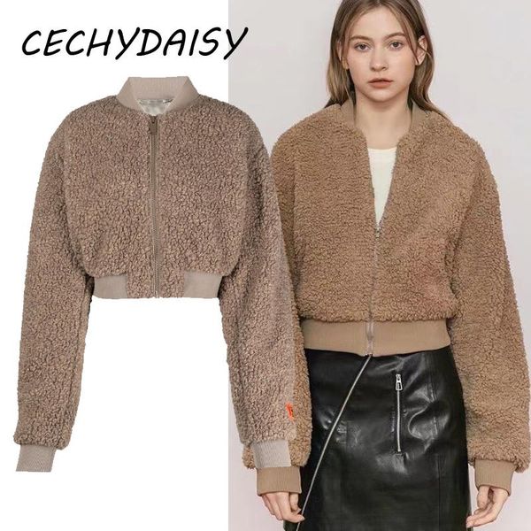 women's jackets women winter clothes high street zipper stand collar long sleeve ladies chic warm casual short coats ropa mujer top, Black;brown
women's jackets women winter clothes high street zipper stand collar long sleeve ladies chic warm casual short coats ropa mujer top, Black;brown