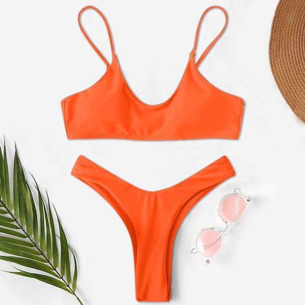 two-piece suits solid bikini set women two piece swimwear 2021 push up padded brazilian beachwear biquini swimsuit female bathing suit
two-piece suits solid bikini set women two piece swimwear 2021 push up padded brazilian beachwear biquini swimsuit female bathing suit