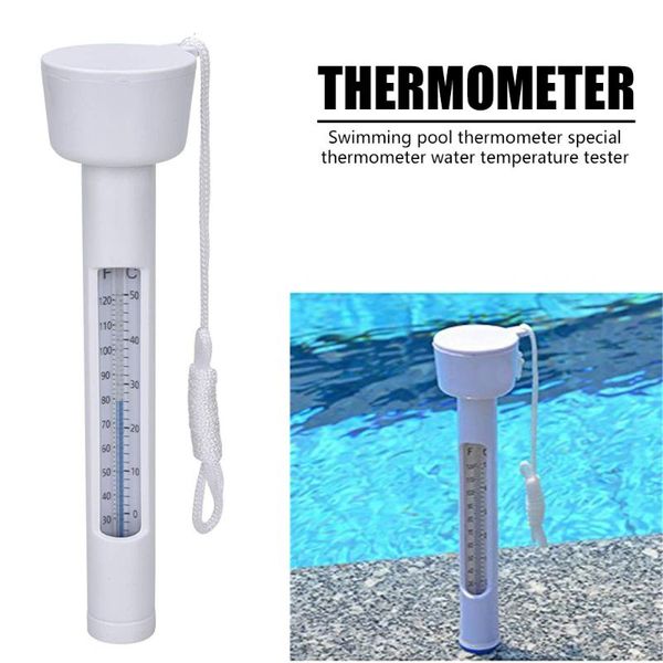 pool & accessories swimming thermometer portable easy read water temperature floating tester tub spa bathing