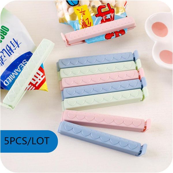 5pcs/lot portable kitchen storage snack seal sealing bag clips clamp plastic tool -30
5pcs/lot portable kitchen storage snack seal sealing bag clips clamp plastic tool -30