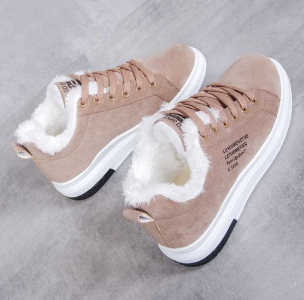 boots winter women's casual thermal plush lace-up sneakers versatile low-snow, Black
boots winter women's casual thermal plush lace-up sneakers versatile low-snow, Black
