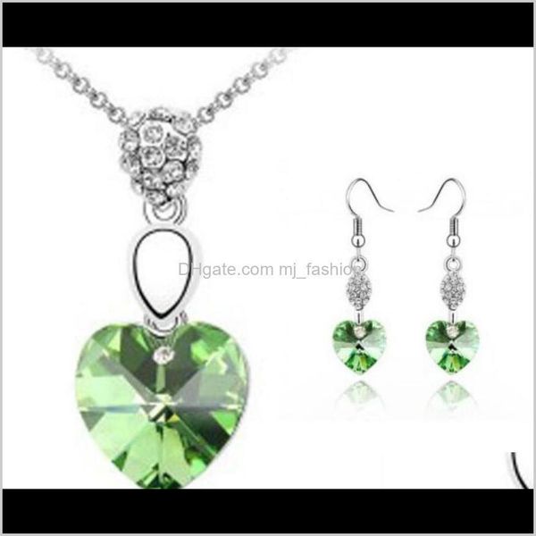 bracelet, & sets jewelry and retail pure crystal fashion sier heart necklace earrings jewelry set 6 colors for female m003 ps0376 drop deliv, Black
bracelet, & sets jewelry and retail pure crystal fashion sier heart necklace earrings jewelry set 6 colors for female m003 ps0376 drop deliv, Black