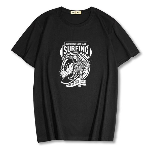 men's t-shirts 2021 summer space surfing print t-shirt men casual 100% cotton clothing plus size short sleeve shirt, White;black
men's t-shirts 2021 summer space surfing print t-shirt men casual 100% cotton clothing plus size short sleeve shirt, White;black