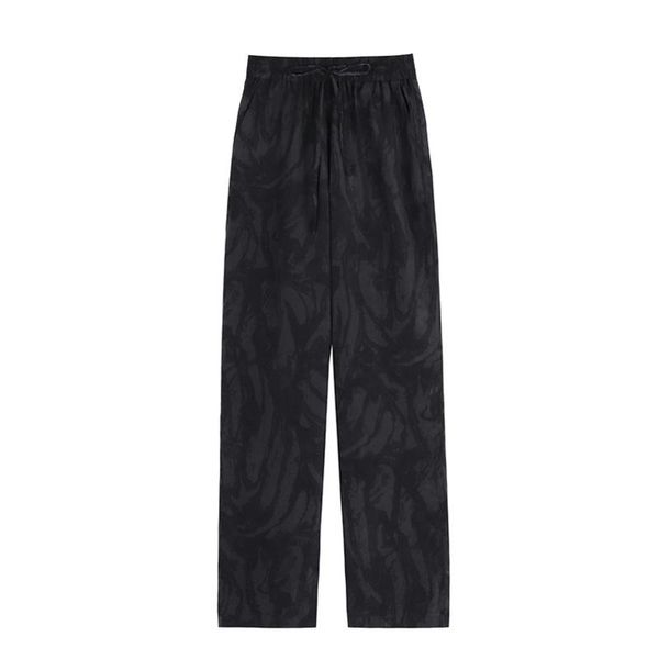 women's pants & capris thin spring autumn chiffon tie-dye high-waist straight trousers loose and wide-leg casual trend, Black;white
women's pants & capris thin spring autumn chiffon tie-dye high-waist straight trousers loose and wide-leg casual trend, Black;white