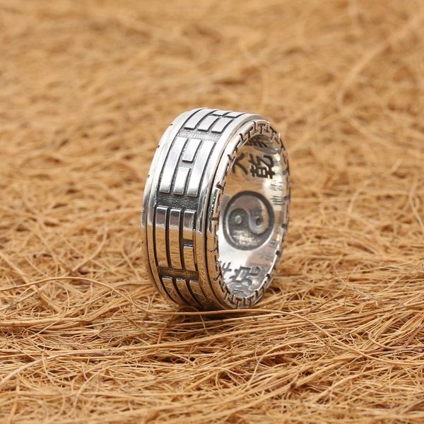 cluster rings 925 sterling silver eight trigrams men spinner tibetan tactical deployment of troops s925 rotatable, Golden;silver
cluster rings 925 sterling silver eight trigrams men spinner tibetan tactical deployment of troops s925 rotatable, Golden;silver