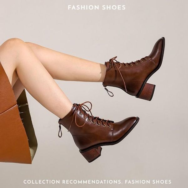 boots brown women ankle ladies shoes lace mid calf platform soft leather high boot footwear woman fashion autumn winter, Black
boots brown women ankle ladies shoes lace mid calf platform soft leather high boot footwear woman fashion autumn winter, Black