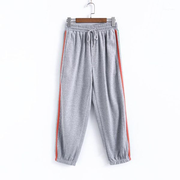 women's pants & capris trousers women rainbow striped spring loose-fit elastic waist slimming student female casual ankle, Black;white
women's pants & capris trousers women rainbow striped spring loose-fit elastic waist slimming student female casual ankle, Black;white