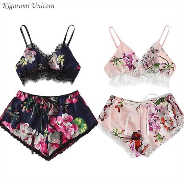 lace trim floral womens sleepwears and shorts fashion v neck pajamas sets sleepwear lingerie nightwear satin cami femme, Black;red
lace trim floral womens sleepwears and shorts fashion v neck pajamas sets sleepwear lingerie nightwear satin cami femme, Black;red