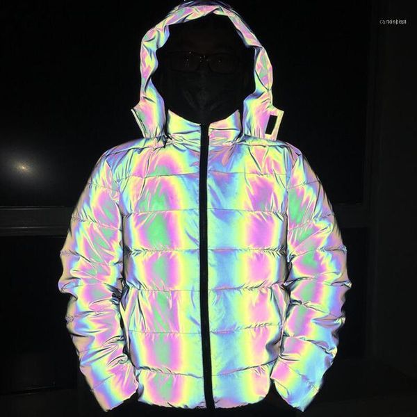 women's down & parkas detachable thick loose glowing parka winter long reflective jacket women luminous casual coat padded hoodies warm, Black
women's down & parkas detachable thick loose glowing parka winter long reflective jacket women luminous casual coat padded hoodies warm, Black
