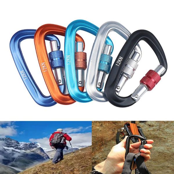 cords, slings and webbing 12kn mountaineering caving rock climbing carabiner d shaped safety master screw lock buckle escalade equipement dr
cords, slings and webbing 12kn mountaineering caving rock climbing carabiner d shaped safety master screw lock buckle escalade equipement dr