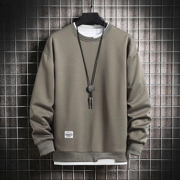 men's hoodies & sweatshirts casual solid color sports shirt hoodie fake two pieces multi round neck fashion street harajuku style japan, Black
men's hoodies & sweatshirts casual solid color sports shirt hoodie fake two pieces multi round neck fashion street harajuku style japan, Black