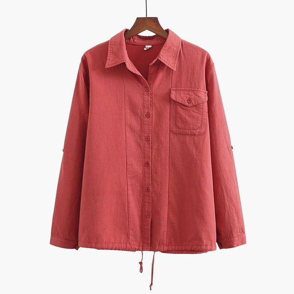 plus size women's solid blouse simple elegant cotton&linen soft spring summer muslimah blusas jackets, Black;brown
plus size women's solid blouse simple elegant cotton&linen soft spring summer muslimah blusas jackets, Black;brown